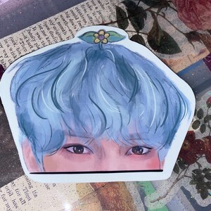 Yeosang Ateez Sticker | Waterproof Vinyl Sticker, K-Pop Ateez Sticker, Ateez Merch, Handmade, Kang Yeosang