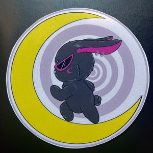 MITO Moon Ateez Sticker | Waterproof Vinyl Sticker, K-Pop Ateez Sticker, Ateez Merch, Crazy Form, Crazy Rabbit