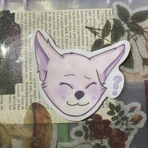 FoxI.Ny Skzoo Sticker | Waterproof Vinyl Sticker, K-Pop Sticker, Stray Kids Merch, Handmade, I.N., SKZ