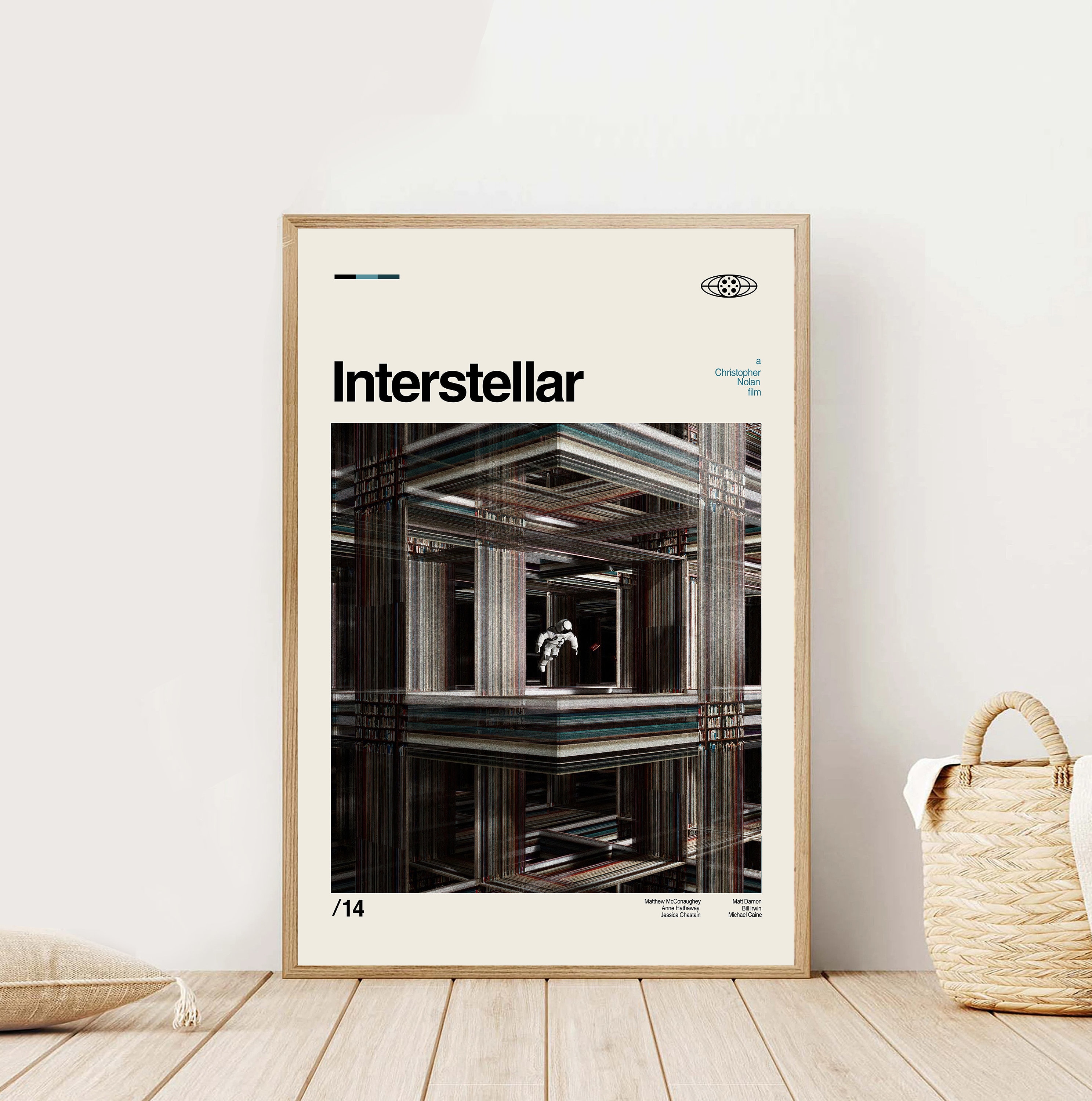Vintage Interstellar Movie Poster - Movie Poster sold by Jaya prakash