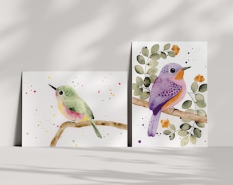 Postcards - Spring Birds