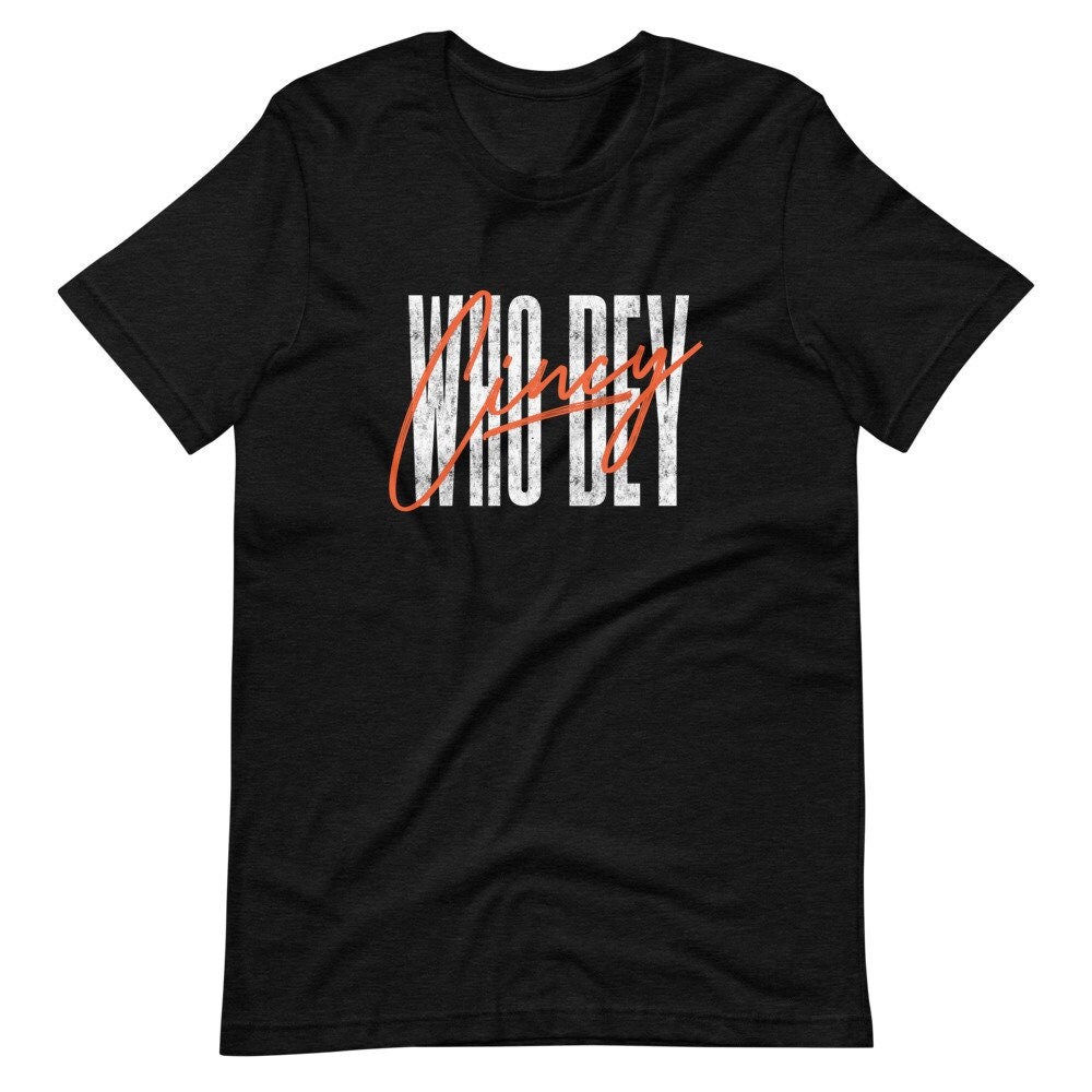 WHO DEY T-shirt