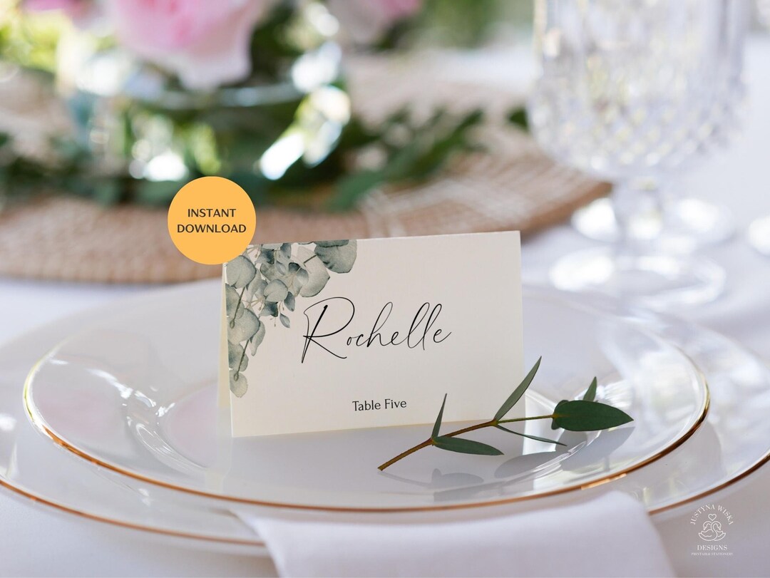 Eucalyptus Wedding Place Cards - Il 1080xN.4853633883 2l0x