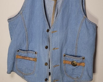 Vintage Denim Vest