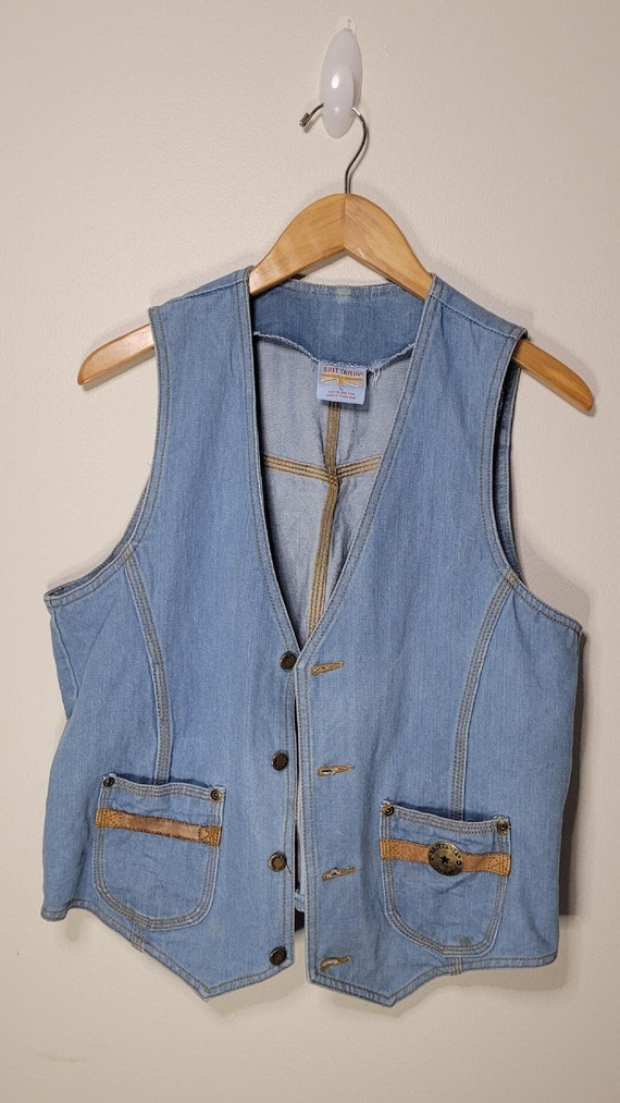 Vintage Denim Vest