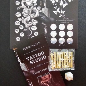 Klappkarte For my Dream Tattoo Studio