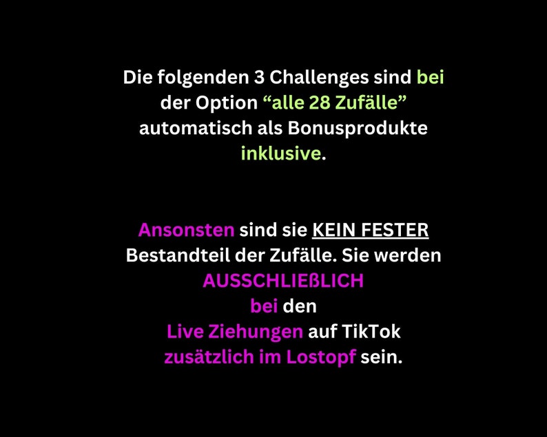 BudgetMagic Zufall Challenges Bild 9