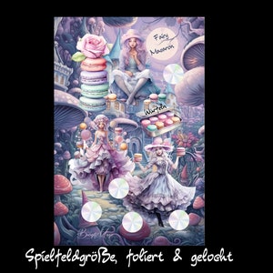 Fairy Macaron / foliert / Budgeting/ Umschlagmethode / A 6 / Sparchallenge Bild 2