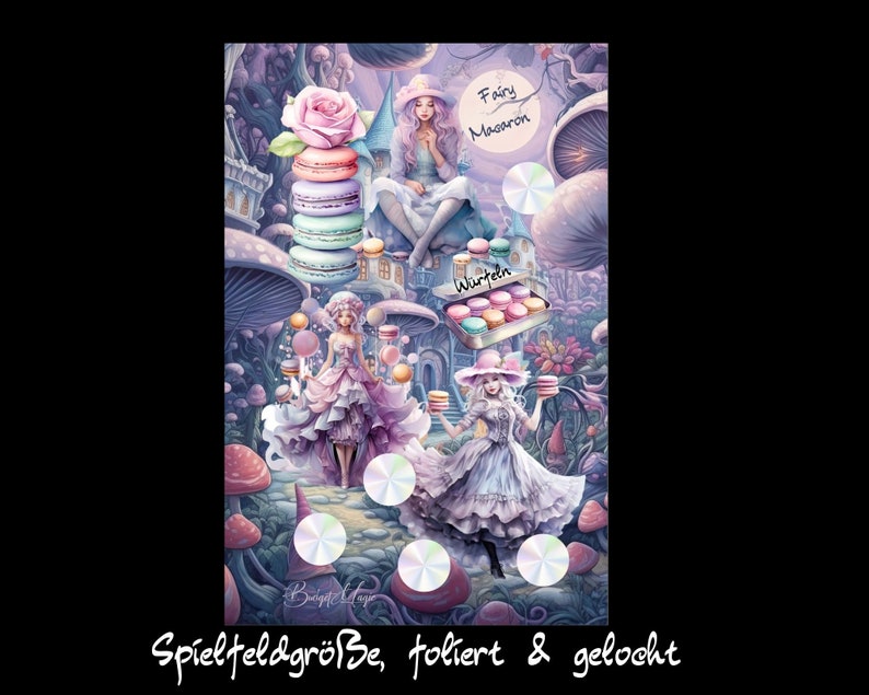 Fairy Macaron / foliert / Budgeting/ Umschlagmethode / A 6 / Sparchallenge Bild 2