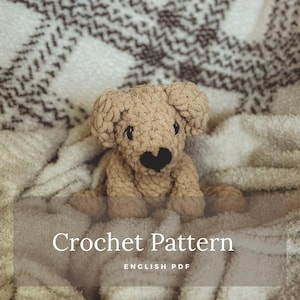 Labrababies Crochet PATTERN | Dog Stuffie Crochet Pattern | Amigurumi Puppy Pattern | Labrador Retriever Pattern | Cute Crochet Pattern