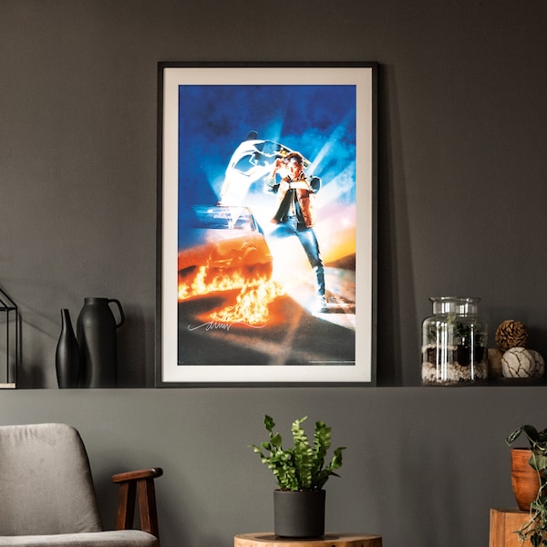 Back to the Future Alternative Movie Poster Art Collectable Wall Art Canvas Digital Download Printable File