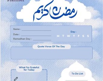 Ramadan Planner 1.0