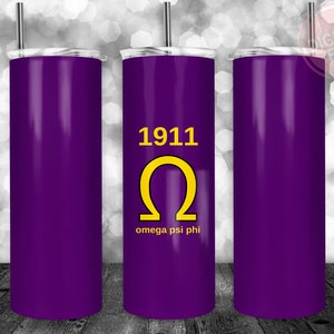 Emballage pour verres Omega Psi Phi, valeur nutritive, 20 oz 30 oz d'emballage pour verres droits et coniques, modèle PNG