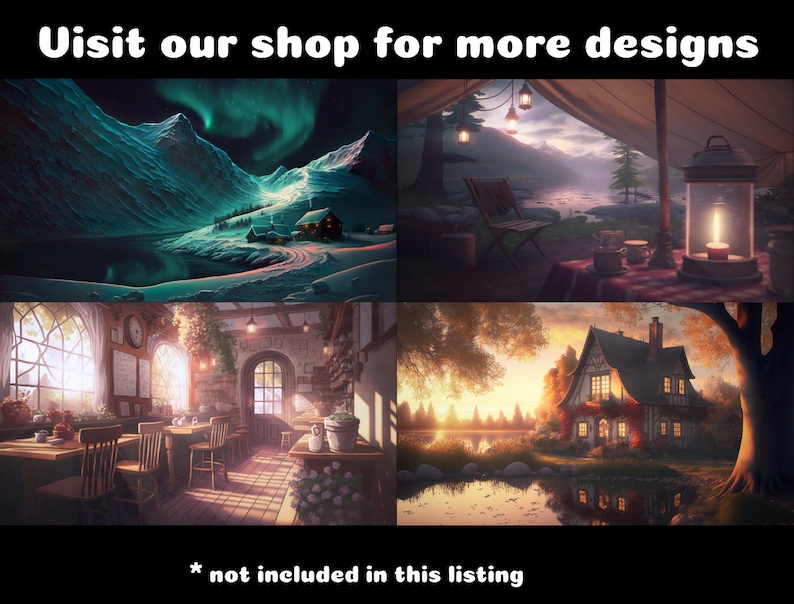 ANIMATED BACKGROUND Scary Halloween Room Fantasy Magical Fiction Looped