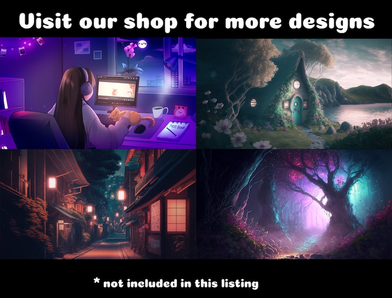 ANIMATED BACKGROUND | River in Forest | Lofi Cozy Ambience Looped ...