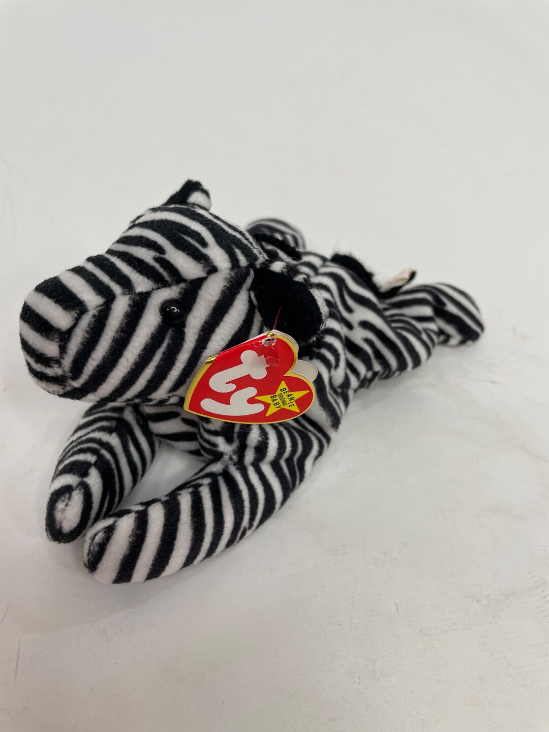 Ty Beanie Original Baby Ziggy the Zebra 1995 Beanie Babies Collection