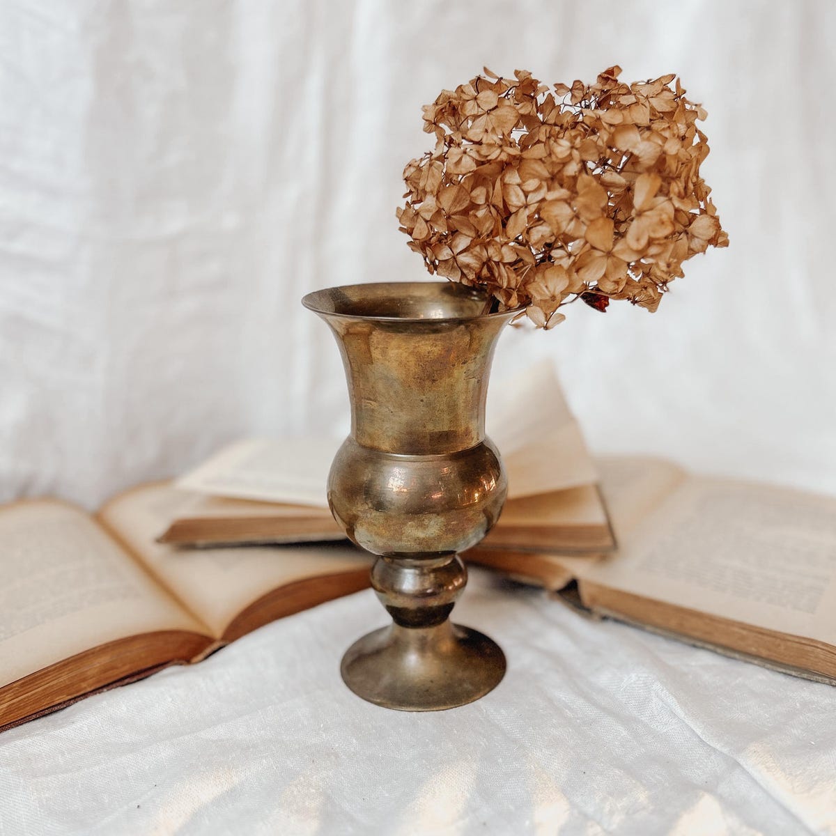Vintage Brass Vase