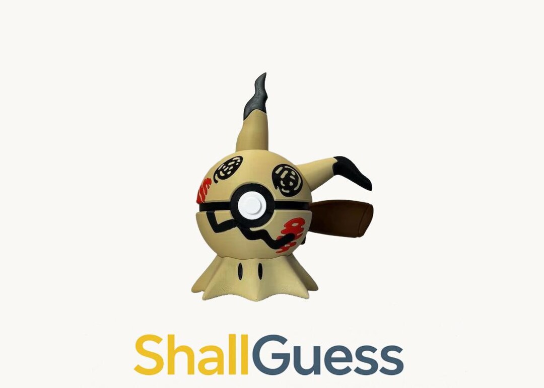 Mimikyu | Mimigma Pokeball #0778 - Etsy UK