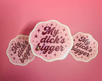 Vaterfigur-Leben eines Showgirls Glitzernder Aufkleber-Swifty Aufkleber-Positive Vibes-Süße Vinyl Aufkleber-Wasserdicht Aufkleber-Trendy-Süße Aufkleber