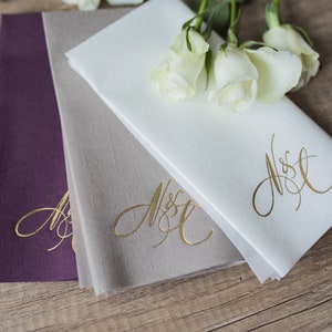 Personalized napkins, Soft linen like napkins disposable, Personalized napkins, DINNER,napkins, Wedding napkins, Decorpress