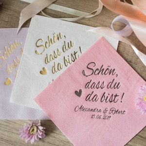 Custom wedding Napkins, Gold foil, Custom Napkins, napkins for wedding, Monogramed Napkins, cocktail napkins, Beverage Napkins