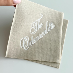 Custom Cocktail Napkins for Wedding, Engagement,  Soft linen like napkins, luxury wedding napkins, custom foil napkins