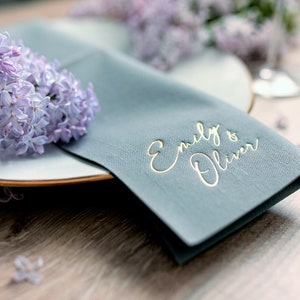 Personalized napkins, Soft linen like napkins disposable, Personalized napkins, DINNER,napkins, Wedding napkins, Decorpress
