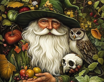 Schema punto croce Wizard - Download PDF - Download immediato - 40.000 punti