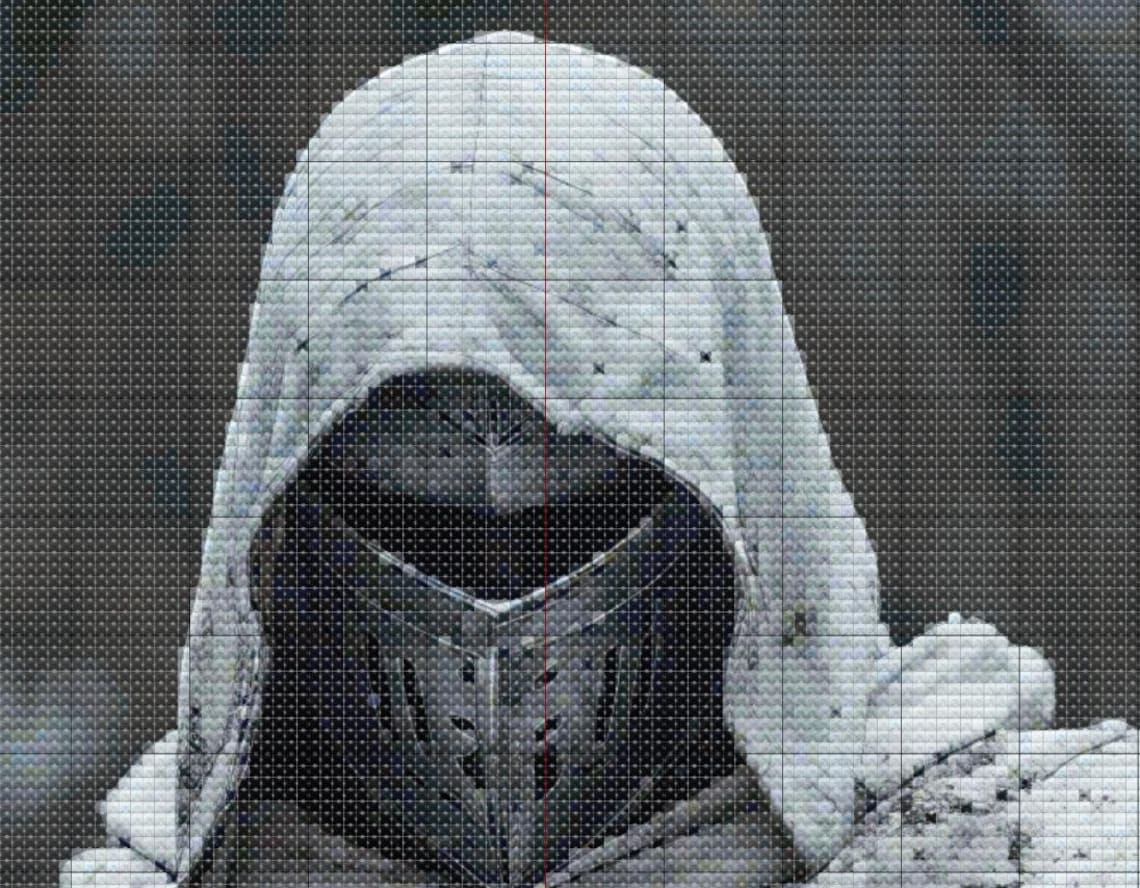 Templar Knight Cross Stitch Pattern. Instant PDF Download. 60k Stitches ...