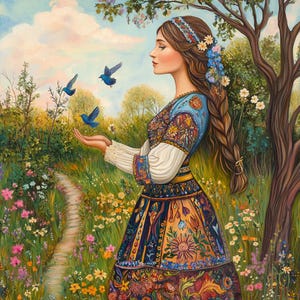 Stricha  Dolya Ukrainian cross stitch pattern. Instant PDF Download. 62,500 Stitches.