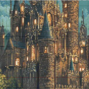 Magic Fairy Castle Cross Stitch Pattern. Instant PDF Download. 58,200 ...