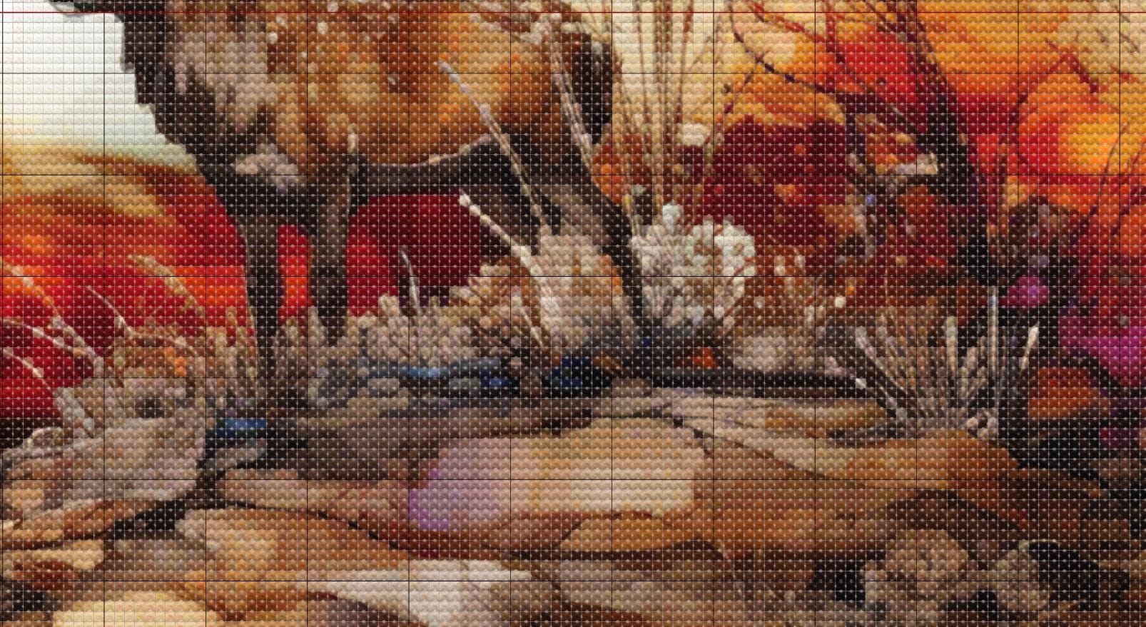 Ink Stag Cross Stitch Pattern. Instant PDF Download. 50,400 Stitches - Etsy