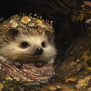 Mrs. Tiggy Winkle Beatrix Potter cross stitch pattern. Instant PDF Download. 54,300 Stitches.