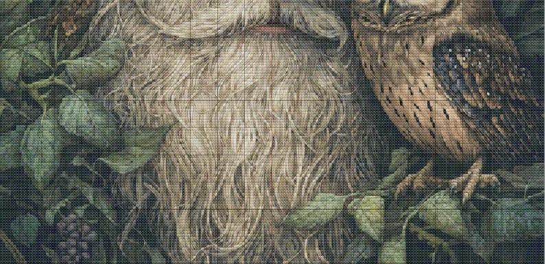 Wizard Cross Stitch Pattern - PDF Download - Instant Download - 40,000 ...