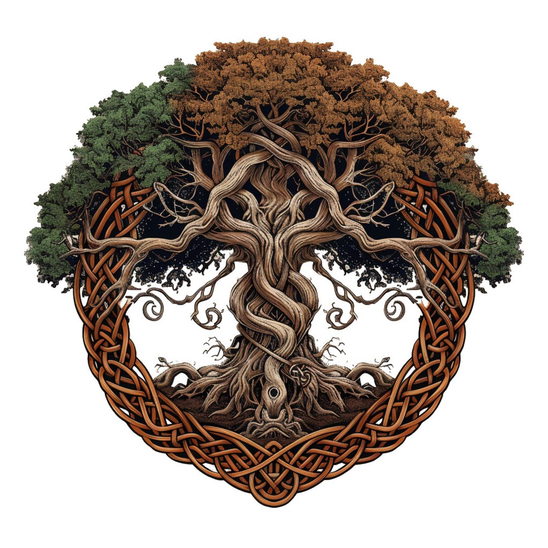 Celtic Tree 02 Cross Stitch Pattern. Digital PDF Download. 90,000 ...