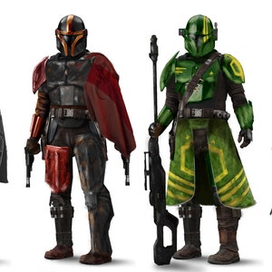 The Mandalorians, Star wars fan art