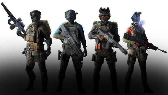 Battlefield Operators Concept Artwork - Etsy
