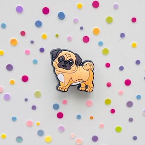 Pug Jibbitz Etsy UK