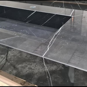 Handmade Sink,  Customer Counter Top Sink Integrate, Ceramic Sink, Bathroom Sink, Marble Sink