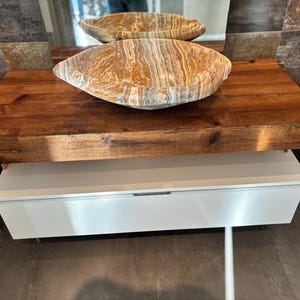 ONYX SINK, Stone Vessel Sink, Kitchen Sink, Bathroom Sink, Unique Vessel Sink, Live Edge Rough Onyx Stone Sink, Creative Barware