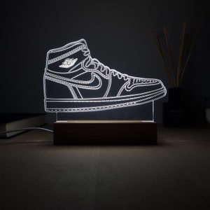 Air Jordan LED-Lampe I Geschenk für Sneakerheads I Nike LED-Lampe Bild 1