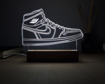 Air Jordan LED-Lampe I Geschenk für Sneakerheads I Nike LED-Lampe