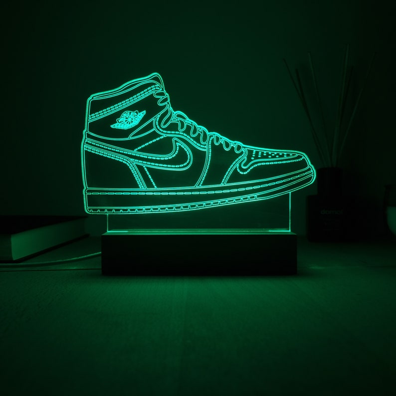 Air Jordan LED-Lampe I Geschenk für Sneakerheads I Nike LED-Lampe Bild 5