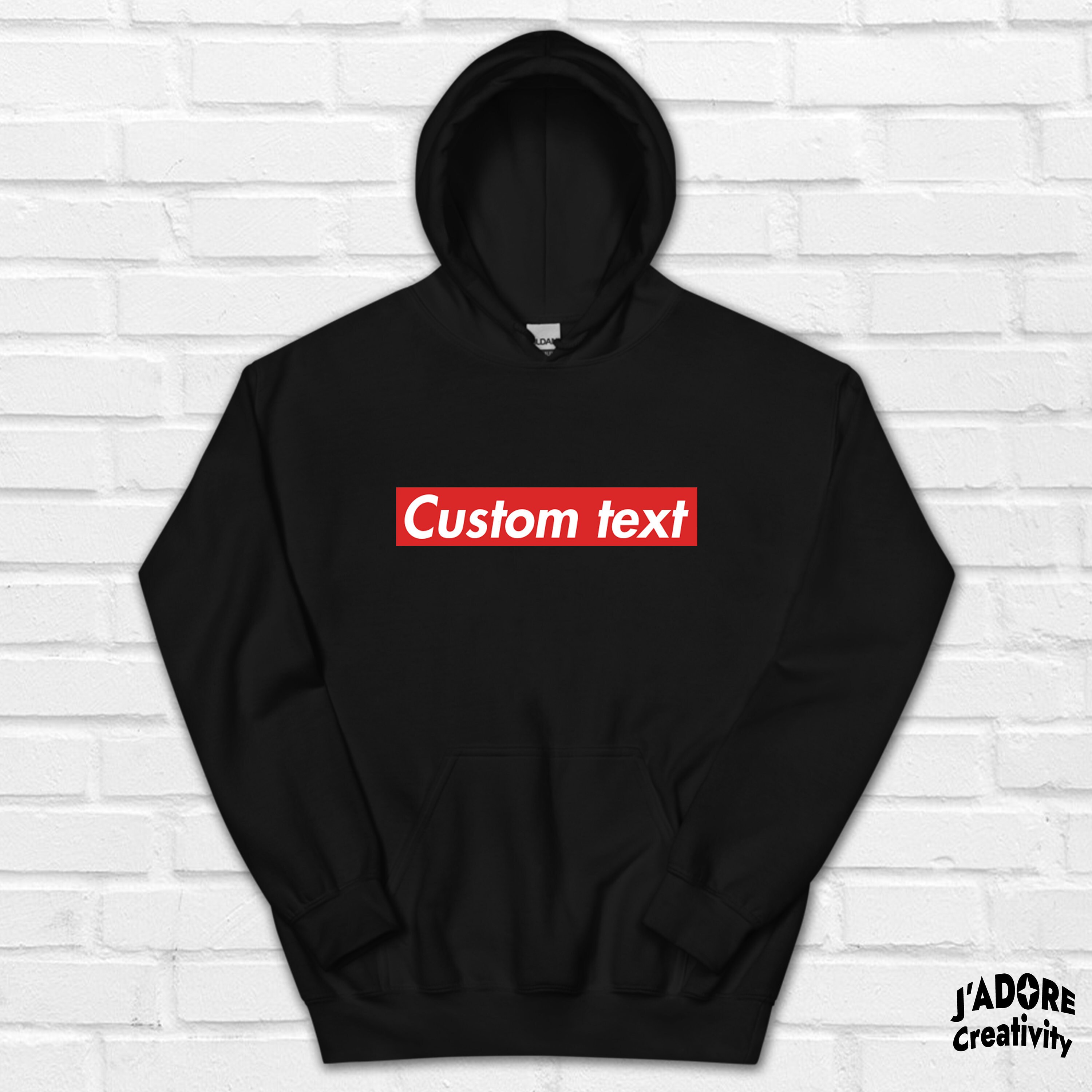 Supreme knock off hoodie sale