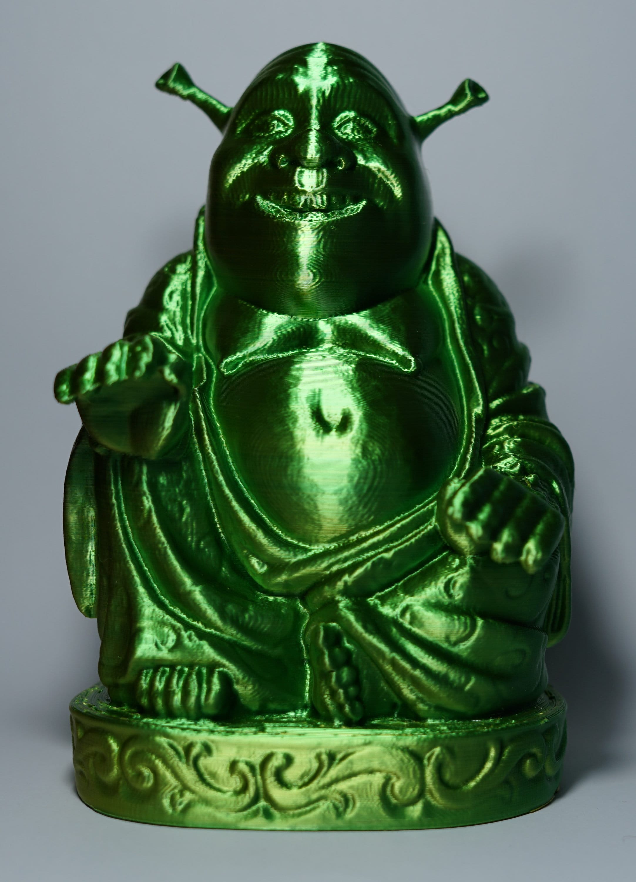 Shrek Buddha Statue 3D Print Etsy Australia