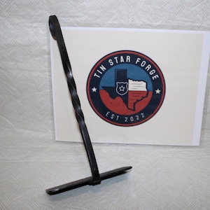 Hand Forged Ash Rake: Wood Burning Stove Fireplace Tool