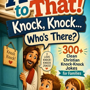 Amen to That! Knock-Knock Jokes for Families (Instant Download) image 1
