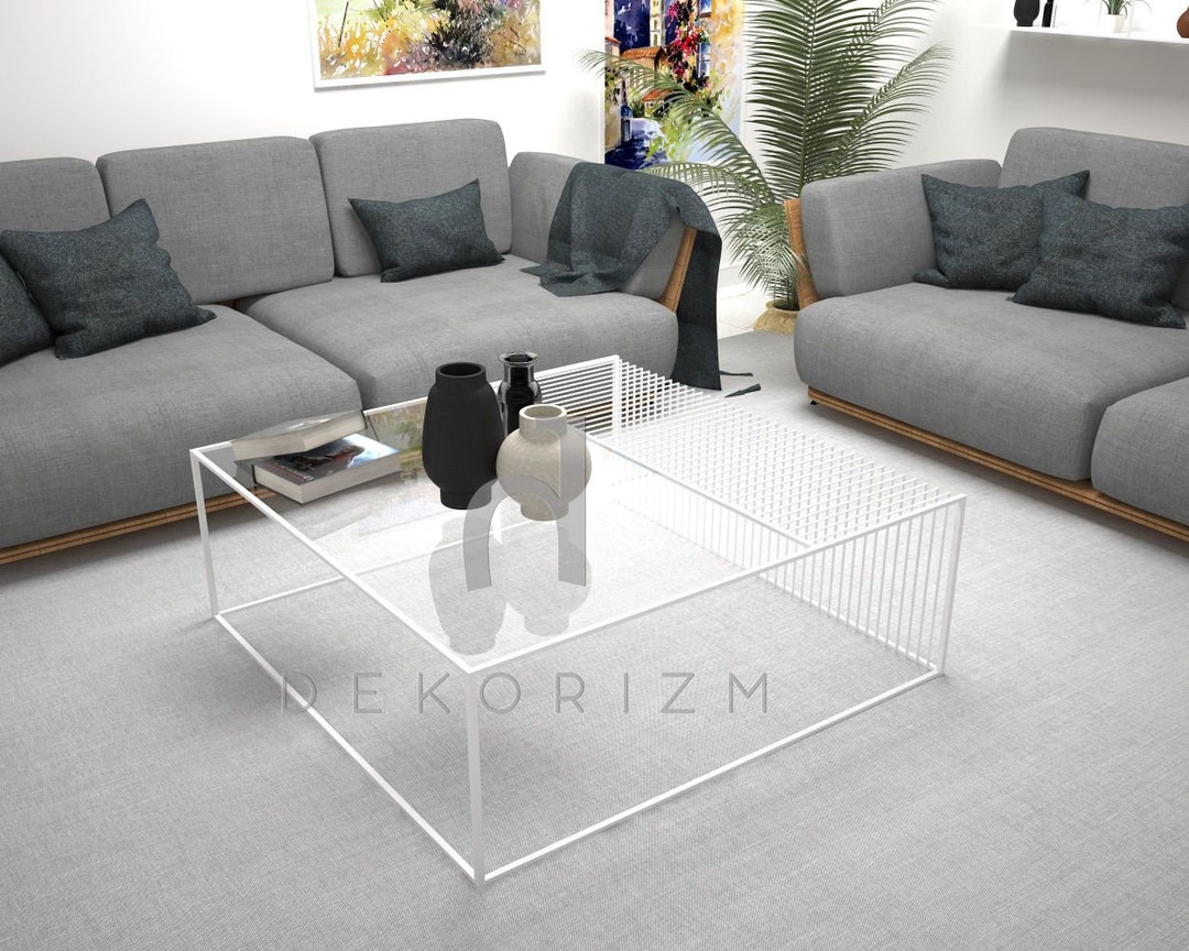 Pisa White Metal Coffee Table,modern Coffee Table,home Furniture