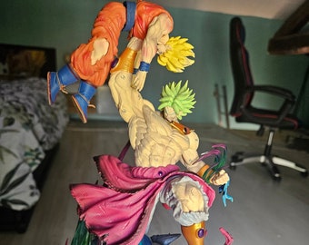 Figurine Broly vs Goku DBZ / 30cm