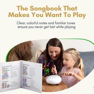 Digital Songbook For 8 notes Steel Tongue Drum - Cmajor -  Includes 17 Popular Tunes For All Ages
